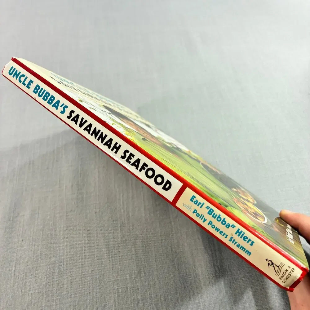 Uncle Bubba's Savannah Seafood Cookbook Hardcover Paula Deen Foreword Recipes